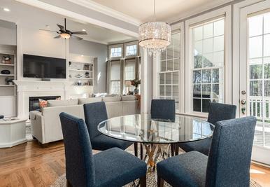 modern dining room refinancing